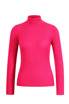 Rippstrickrollkragenpullover