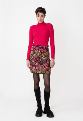 Rippstrickrollkragenpullover