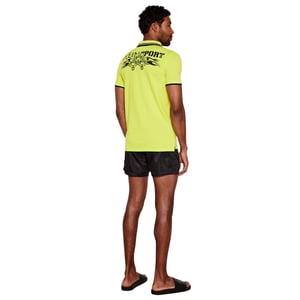 Plein Sport Poloshirt Mit Großem Logo Auf Der Rückseite, Limettengrün