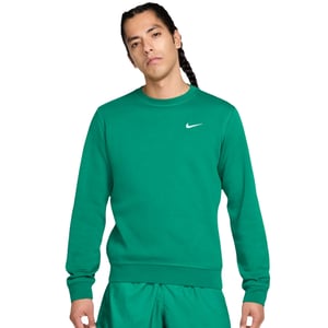 Grüner Nike-pullover Mit Rundhalsausschnitt