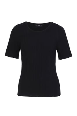 Fester Pullover, Rundhals