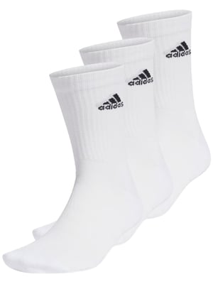 Adidas | Herren gepolsterte Crew-Socken, 3er-Pack