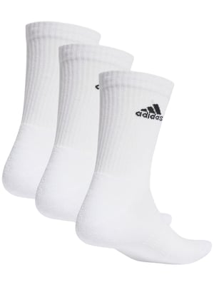 Adidas | Herren gepolsterte Crew-Socken, 3er-Pack