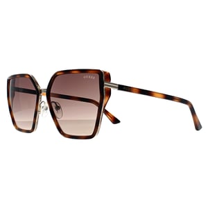 Guess Butterfly Womens Blonde Havanna Braun Gradient GU7871