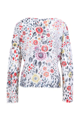 Pullover mit floralem Muster