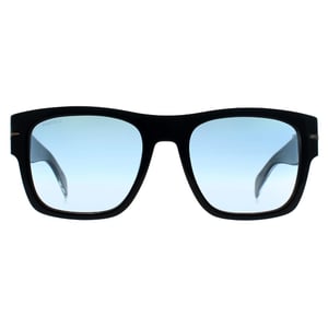 David Beckham Square Herren Schwarz Blau Gradient DB 7000/S
