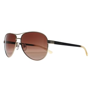 Ted Baker Aviator Unisex Schwarz Braun Gradient TB1271 Oliver