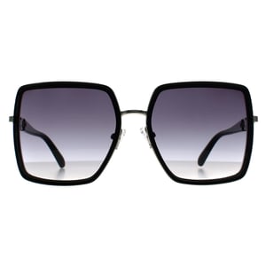 Guess Square Womens Glänzend Schwarz Grau Gradient GO00041
