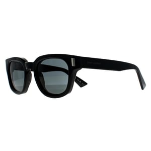 Saint Laurent Quadratisch Unisex Schwarz Grau SL 838