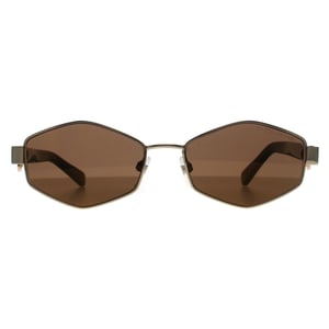 Marc Jacobs Oval Womens Gold Schwarz Gold Spiegel MARC 496/S