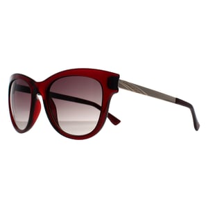 Seksy Cat Eye Womens Transparent Burgund Rauch Grau Farbverlauf N2807