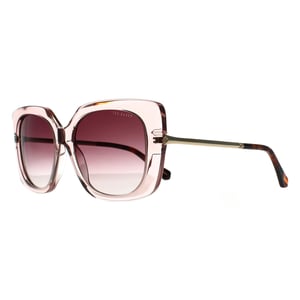 Ted Baker Butterfly Womens Crystal Pink und Gold Braun Gradient TB1732 Heather