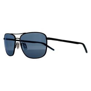 Serengeti Aviator Herren Matt Schwarz Mineral Blau 555nm Polarisiert Spello