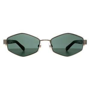 Marc Jacobs Oval Womens Gold Schwarz Grün Spiegel MARC 496/S