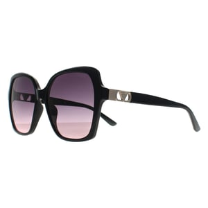 Guess Butterfly Womens Schwarz Lila Farbverlauf GF6191