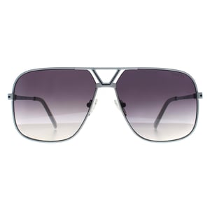 Guess Aviator Unisex Weiß Rauch Grau Gradient GO00066