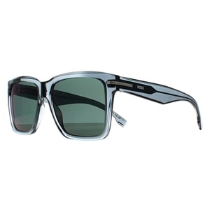 Hugo Boss Rectangle Herren Grau Grün Spiegel BOSS 1745/S