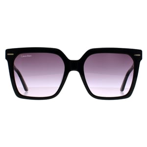 Calvin Klein Square Womens Schwarz Lila Farbverlauf CK22534S
