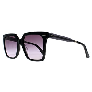 Calvin Klein Square Womens Schwarz Lila Farbverlauf CK22534S