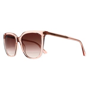 Calvin Klein Cat Eye Womens Transparent Rose Pink Peak Pink Gradient CK23506S