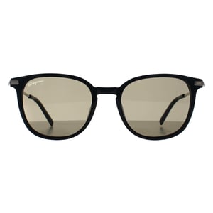 Salvatore Ferragamo Rund Herren Schwarz Grün Grau SF1015S
