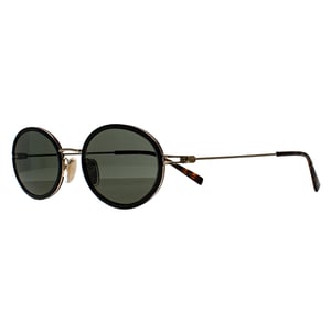 Gucci Oval Damen Schwarz Gold Grün GG1980S