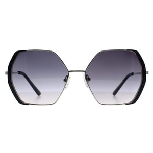 Guess Square Womens Silber Schwarz Grau Gradient GF0387