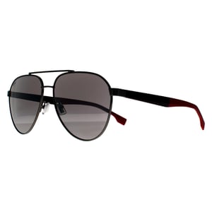 Hugo Boss Aviator Herren Ruthenium Rot Grau BOSS 1485/S