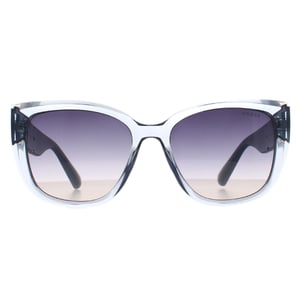 Guess Square Womens Glänzend Hellblau Blau Gradient GO00051