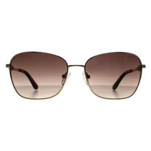 Guess Schmetterling Damen Gold Braun Farbverlauf GU7884