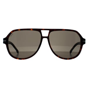 Hugo Boss Aviator Herren Dunkel Havanna Grau BOSS 1507/S