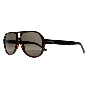Hugo Boss Aviator Herren Dunkel Havanna Grau BOSS 1507/S