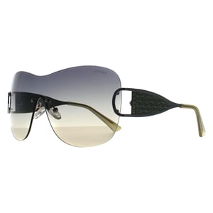 Guess Shield Womens Shiny Light Nickeltin Smoke Grey Gradient GO00038