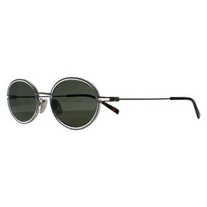 Gucci Oval Womens Silber Grau GG1980S