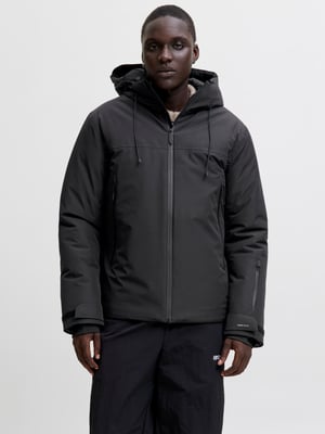 Jack & Jones Jas Winter Fusion Technische Jacke Schwarz