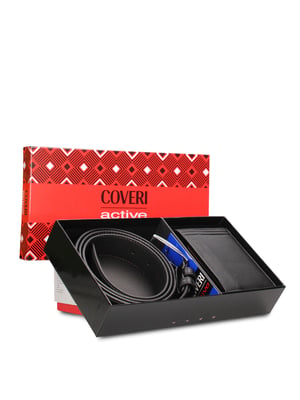 Enrico Coveri Geldbörsen- und Gürtel-Set Men