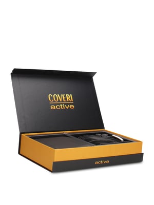 Enrico Coveri Geldbörsen- und Gürtel-Set Men