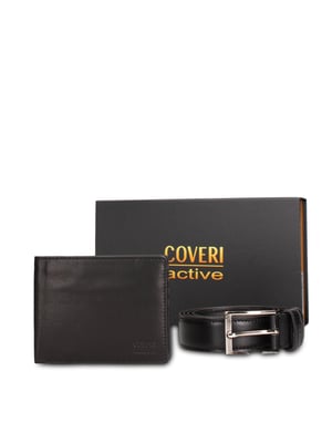 Enrico Coveri Geldbörsen- und Gürtel-Set Men