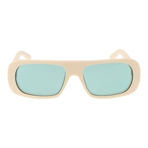 GCDS Beigefarbene Acetat-Sonnenbrille