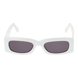 GCDS Weiße Plastiksunglasses