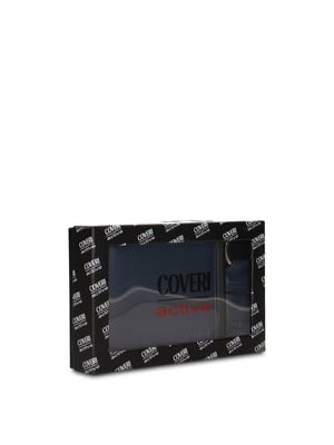 Enrico Coveri Geldbörsen- und Schlüsselanhänger-Set Men