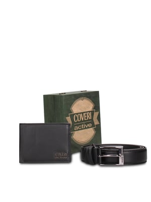 Enrico Coveri Geldbörsen- und Gürtel-Set Men
