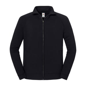 Fruit of the Loom Unisex Erwachsene Iconic Premium Sweatjacke (Schwarz)