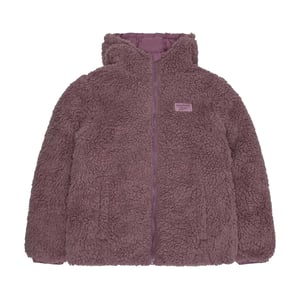 Reebok - Steppjacke für Damen, wendbar, Teddy (Graurosa)