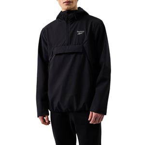 Reebok - "Burbage" Windrunner Jacke für Herren, Über den Kopf (Schwarz)