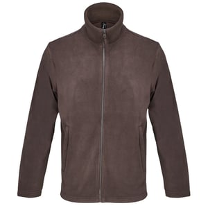 SOLS - Jacke für Herren/Damen Unisex, Micro-Vlies (Dunkle Schokolade)