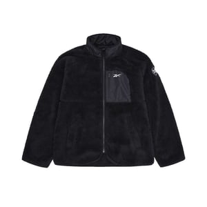 Reebok - "Double Monkey" Fleecejacke für Damen (Schwarz)