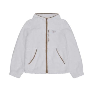 Reebok - "Double Monkey" Fleecejacke für Damen (Cremefarbe)