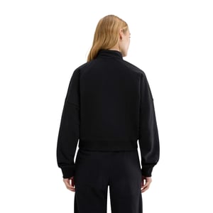 Ellesse - "Carrera" Sweatshirt für Damen, mit kurzem Reißverschluss (Schwarz)