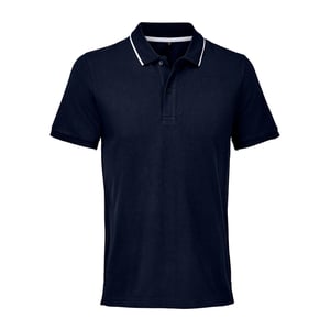 SOLS - "Palermo" Poloshirt für Herren/Damen Unisex (Dunkelblau/Weiß)